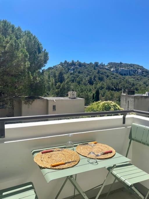 "Lou Mes" Les Baux Balcon 아파트 외부 사진