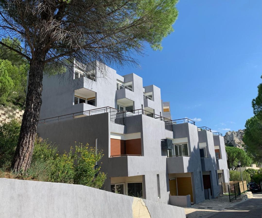 "Lou Mes" Les Baux Balcon 아파트 외부 사진